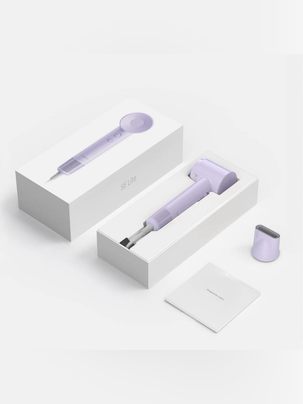 New Laifen SE Lite High-Speed Hair Dryer SE Lite Hair Dryer Brush - Lavender
